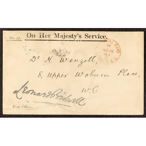 1147 - GREAT BRITAIN OFFICIAL MAIL a collection of O.H.M.S. and other covers, better 19th century noted inc... 