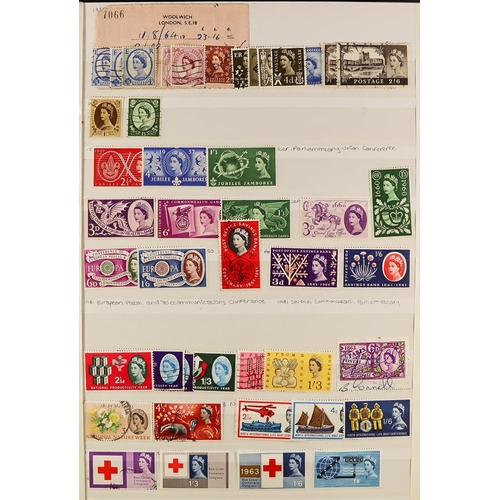 1152 - GREAT BRITAIN SORTER BOX of 3 albums 1864 - 1990s, loose sheets, 110+ FDCS 1960s-70s and some PHQ ca... 