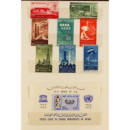 116 - COLLECTIONS & ACCUMULATIONS SORTER BOX comprising of world album, world postmark collection (mainly ... 