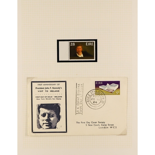 122 - COLLECTIONS & ACCUMULATIONS KENNEDY COLLECTION of stamps, miniature sheets and covers, largely on pa... 