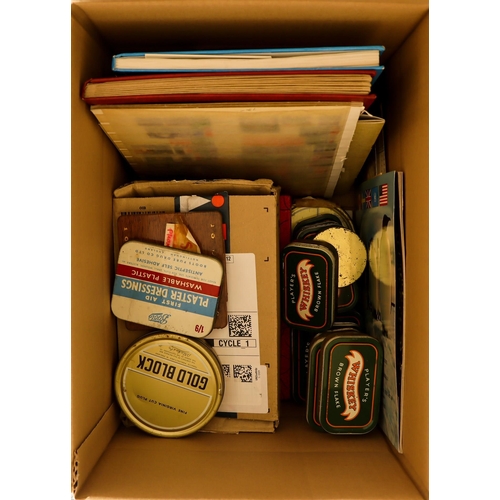 123 - COLLECTIONS & ACCUMULATIONS SORTER BOX of world but with mostly GB. Includes loose stamps in tins, s... 