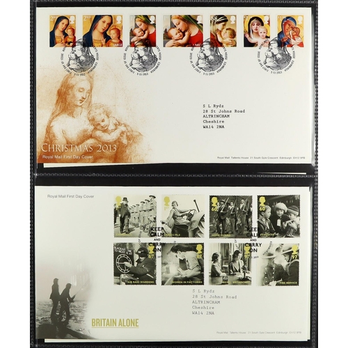 1271 - GB.FIRST DAY COVERS 1937 - 2014 collection in albums and loose. Includes 1937 Coronation (Manchester... 