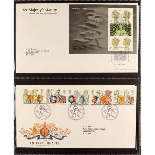 1271 - GB.FIRST DAY COVERS 1937 - 2014 collection in albums and loose. Includes 1937 Coronation (Manchester... 