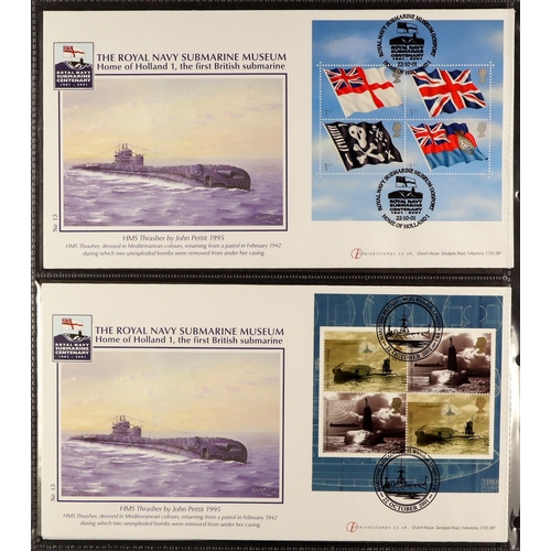 1278 - GB.FIRST DAY COVERS 1971 - 2002 selection in albums and lose. Includes Royal Mail, Benham and some o... 