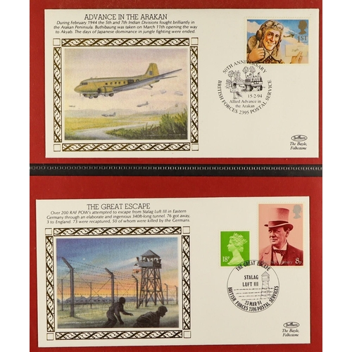 1283 - GB.FIRST DAY COVERS BENHAM  R.A.F AND ROYALTY COVERS. The R.A.F collection is housed in 3 dedicated ... 