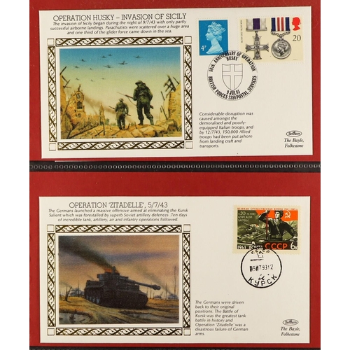 1283 - GB.FIRST DAY COVERS BENHAM  R.A.F AND ROYALTY COVERS. The R.A.F collection is housed in 3 dedicated ... 