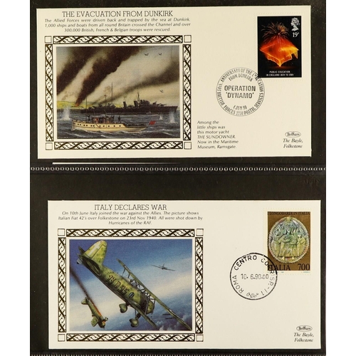 1283 - GB.FIRST DAY COVERS BENHAM  R.A.F AND ROYALTY COVERS. The R.A.F collection is housed in 3 dedicated ... 