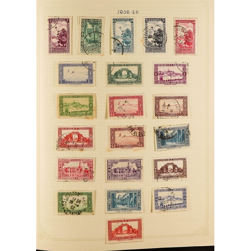 145 - ALGERIA 1922-60 USED COLLECTION incl. 1924-25 opt'd set, 1926-30 pictorials range to 10f & 20f, 1930... 