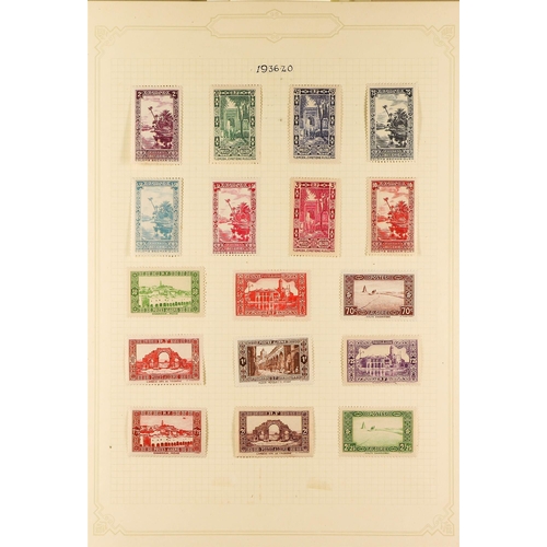 146 - ALGERIA 1924-58 MINT COLLECTION incl. 1924-26 Algeria opt'd range with most vals to 5f, 1926 Postage... 