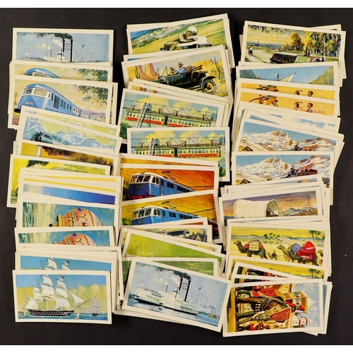 19 - TEA CARDS 1950's-90's mainly Brooke Bond, a collection of sets or part sets in packets, filed in a w... 