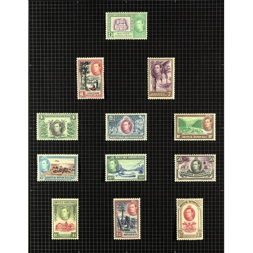 26 - COLLECTIONS & ACCUMULATIONS BRITISH COMMONWEALTH KGVI- EARLY QE2 OLD TIME MINT COLLECTION IN FIVE AL... 