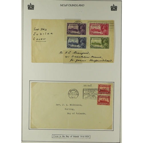 278 - CANADA - NEWFOUNDLAND 1920's-1930's COVERS COLLECTION incl. 1920 & 1931 covers with 