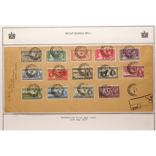 281 - CANADA - NEWFOUNDLAND 1937-47 INTERESTING COVERS COLLECTION incl. commercial mail, airmail & registe... 