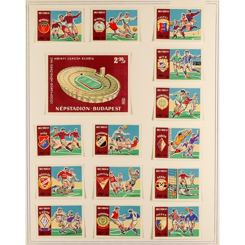 30 - COLLECTIONS & ACCUMULATIONS OLYMPIC GAMES & SPORTS IN EIGHT ALBUMS 1896-1970, with mint sets and min... 