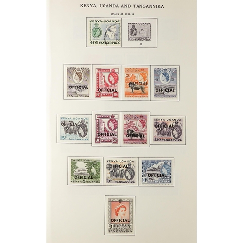 31 - COLLECTIONS & ACCUMULATIONS BRITISH COMMONWEALTH - AFRICA 1850's - 1980's mint & used collection in ... 