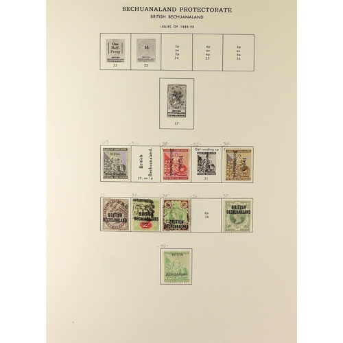 31 - COLLECTIONS & ACCUMULATIONS BRITISH COMMONWEALTH - AFRICA 1850's - 1980's mint & used collection in ... 