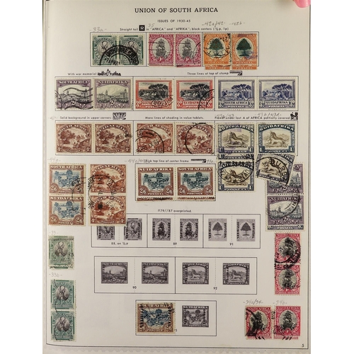 31 - COLLECTIONS & ACCUMULATIONS BRITISH COMMONWEALTH - AFRICA 1850's - 1980's mint & used collection in ... 