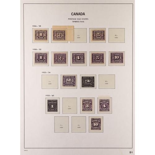 325 - CANADA 1898-1965 AIRS, OFFICIALS, DUES & SPECIAL DELIVERY MINT COLLECTION with Airs 1928-1946 comple... 