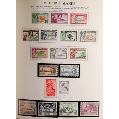 33 - COLLECTIONS & ACCUMULATIONS BRITISH COMMONWEALTH - PACIFIC ISLANDS IN 2 ALBUMS 1880's-1999 with mint... 