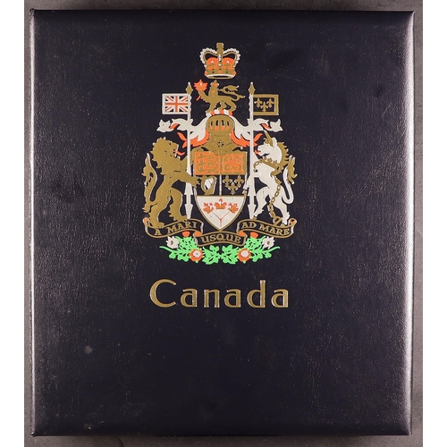 335 - CANADA 1990-99 NEVER HINGED MINT COLLECTION in a Stanley Gibbons hingeless album, highly complete in... 