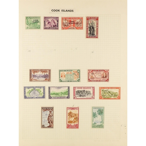 351 - COOK IS. 1903-70 MINT COLLECTION incl. 1919 overprints on NZ to 1s incl. step pairs of 2½d, 3d and 4... 