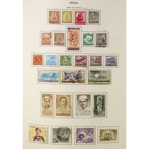 38 - COLLECTIONS & ACCUMULATIONS BRITISH COMMONWEALTH - ASIA 1850's - 1980's mint & used collection with ... 