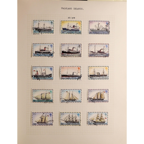 417 - FALKLAND IS. 1953-97 USED COLLECTION virtually complete to 1982, incl. a few watermark variants. (45... 