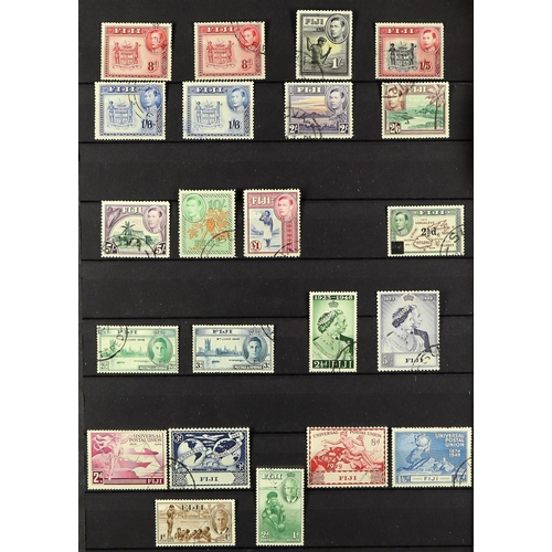 429 - FIJI 1937-51 USED COLLECTION. A complete basic run from the 1978 Coronation to the 1951 Health Stamp... 