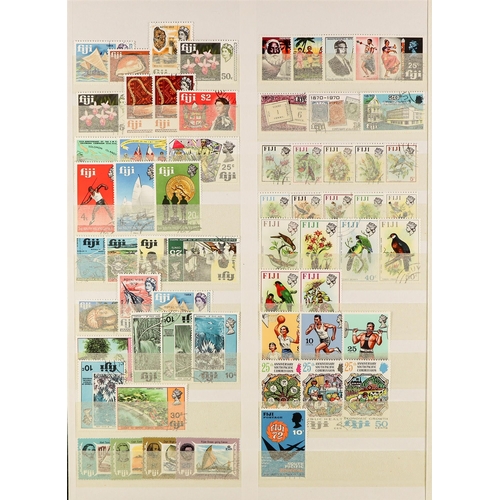 432 - FIJI 1953 - 2000 USED COLLECTION with many showing First Day of Issue cancels, a highly complete run... 