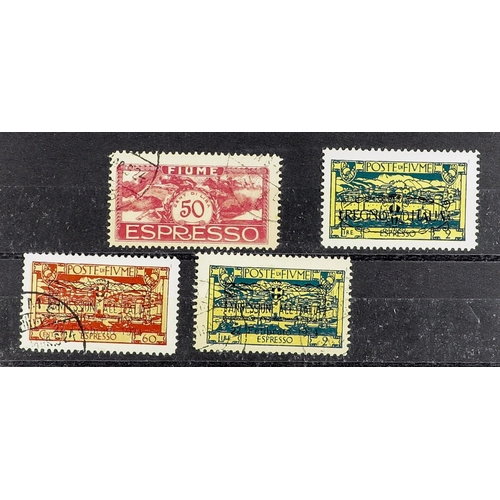 437 - FIUME 1918-24 RANGES incl. 1918-19 