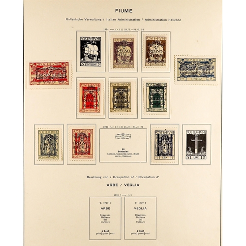 437 - FIUME 1918-24 RANGES incl. 1918-19 