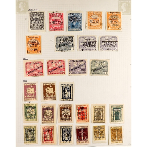 437 - FIUME 1918-24 RANGES incl. 1918-19 