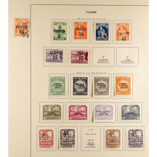 437 - FIUME 1918-24 RANGES incl. 1918-19 