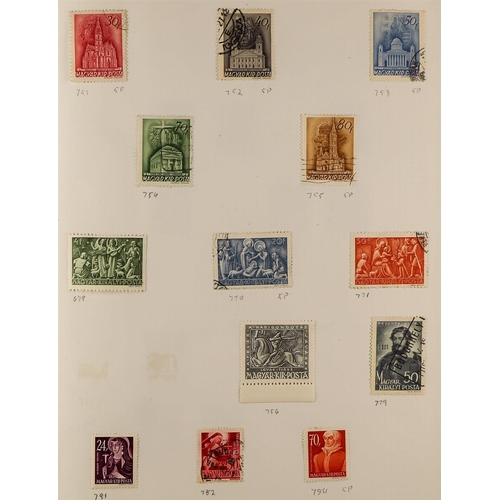 44 - COLLECTIONS & ACCUMULATIONS EASTERN EUROPEAN COLLECTION IN SIX ALBUMS all periods mint and used, wit... 