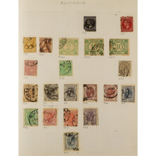 44 - COLLECTIONS & ACCUMULATIONS EASTERN EUROPEAN COLLECTION IN SIX ALBUMS all periods mint and used, wit... 