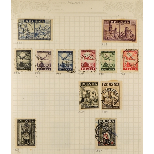 44 - COLLECTIONS & ACCUMULATIONS EASTERN EUROPEAN COLLECTION IN SIX ALBUMS all periods mint and used, wit... 