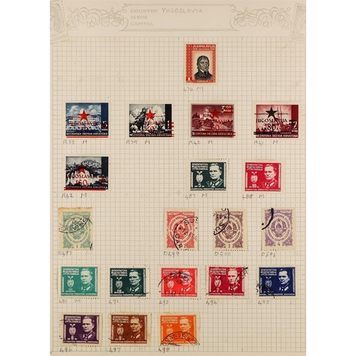 44 - COLLECTIONS & ACCUMULATIONS EASTERN EUROPEAN COLLECTION IN SIX ALBUMS all periods mint and used, wit... 