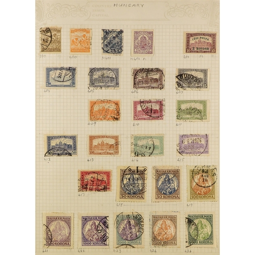 44 - COLLECTIONS & ACCUMULATIONS EASTERN EUROPEAN COLLECTION IN SIX ALBUMS all periods mint and used, wit... 