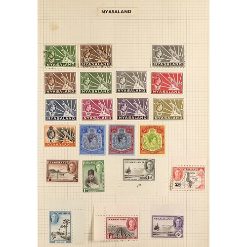 45 - COLLECTIONS & ACCUMULATIONS OLD TIME WORLD COLLECTION IN 9 ALBUMS with little after about 1950 seen,... 