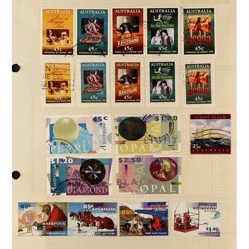 48 - COLLECTIONS & ACCUMULATIONS WORLD RANGES IN THREE BOXES with clean ranges incl. much Commonwealth se... 