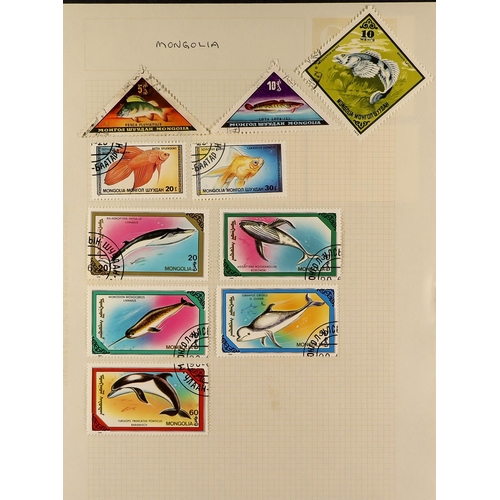 48 - COLLECTIONS & ACCUMULATIONS WORLD RANGES IN THREE BOXES with clean ranges incl. much Commonwealth se... 