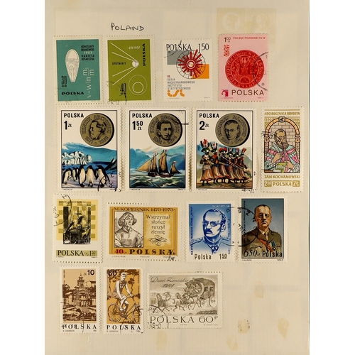 48 - COLLECTIONS & ACCUMULATIONS WORLD RANGES IN THREE BOXES with clean ranges incl. much Commonwealth se... 