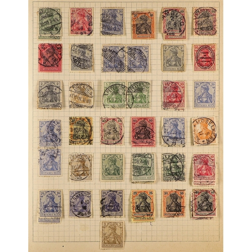 503 - GERMANY 1875- 1990s COLLECTION. of mint and used (mainly used) in an album. With Germany, Federal Re... 