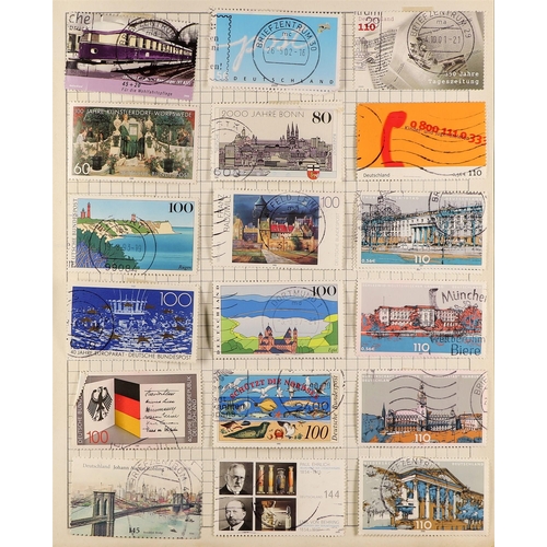 503 - GERMANY 1875- 1990s COLLECTION. of mint and used (mainly used) in an album. With Germany, Federal Re... 