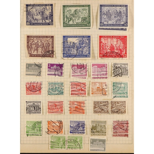 503 - GERMANY 1875- 1990s COLLECTION. of mint and used (mainly used) in an album. With Germany, Federal Re... 