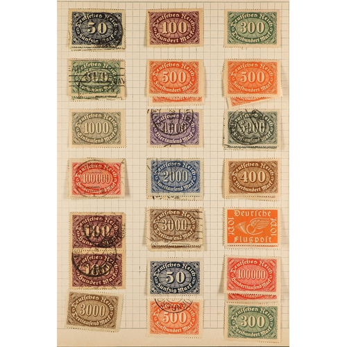 503 - GERMANY 1875- 1990s COLLECTION. of mint and used (mainly used) in an album. With Germany, Federal Re... 