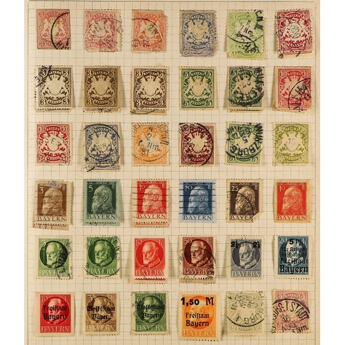 503 - GERMANY 1875- 1990s COLLECTION. of mint and used (mainly used) in an album. With Germany, Federal Re... 