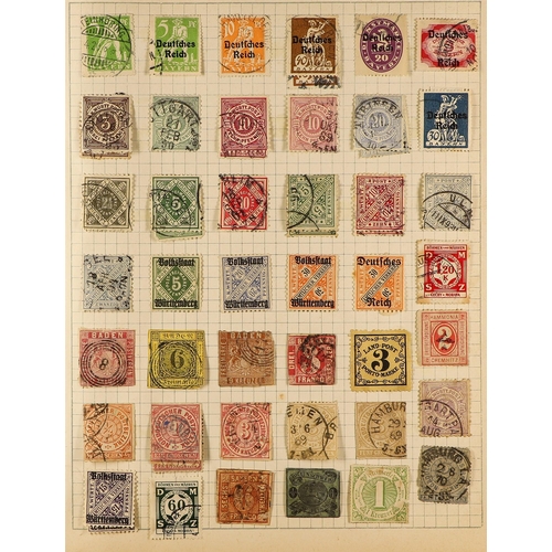 503 - GERMANY 1875- 1990s COLLECTION. of mint and used (mainly used) in an album. With Germany, Federal Re... 