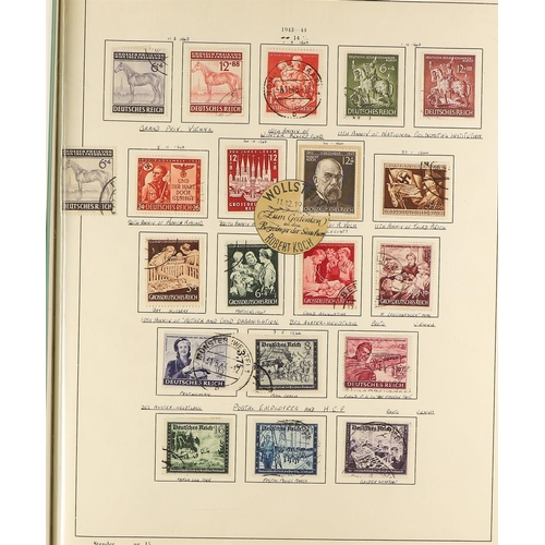 511 - GERMANY 1933-45 THIRD REICH USED COLLECTION incl. 1933 Reich stag set, 1933 Welfare set, 1933-36 Hin... 