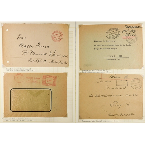 520 - GERMAN ALLIED ZONES 1945-51 POSTCARDS AND COVERS COLLECTION with examples from 'Allied Military Post... 